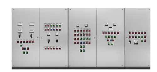 ISOTECH multi-section industrial control panel